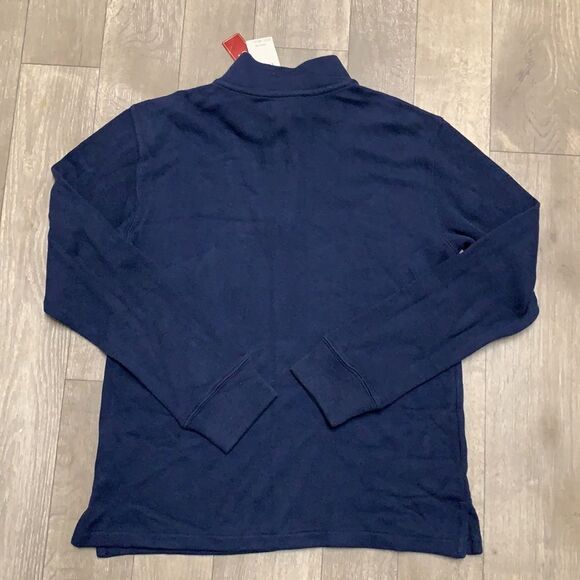 Boys Nwt Chaps Ralph Lauren Quarter Zip Sweater Pullover - Picture 5 of 5